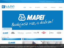 Tablet Screenshot of luvi.pl